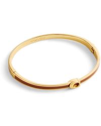 COACH - C Hinge Bangle - Lyst