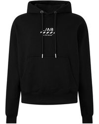 L/AB Off White - L/Ab Off Diag Hoody - Lyst