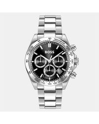 BOSS - Gents Hero Stainless Steel Bracelet Watch - Lyst