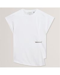 Ted Baker - Metal Trim T-Shirt - Lyst