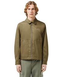 Lacoste - Shorts Bomber Jacket - Lyst