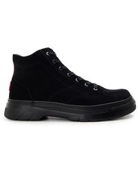 HUGO - Urian Derb Casual Low-Top Trainers - Lyst