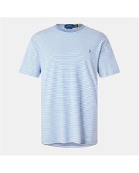 Polo Ralph Lauren - Classic Fit Striped Soft Cotton T-shirt - Lyst