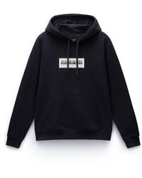 Napapijri - Box Logo Hoodie - Lyst