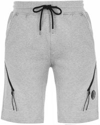 CP Company Lens Sweat Shorts Grey M93