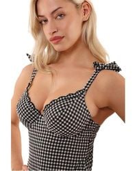 Peek & Beau - Margot & Gingham Seersucker Underwire - Lyst
