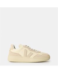 Veja - Bastle Leather Court Trainers - Lyst