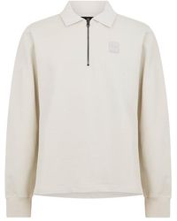 Belstaff - Curator Long Sleeve Polo Shirt - Lyst