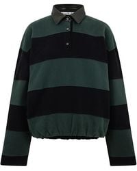 Acne Studios - Long Sleeve Polo Shirt - Lyst