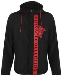 versace rain jacket