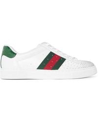 Gucci - Ace Studded Sneakers - Lyst