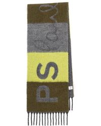 PS by Paul Smith - Ps Crux Logo Scarf Sn41 - Lyst