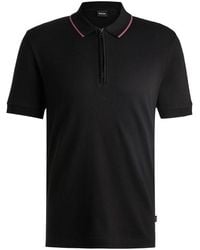 BOSS - H-Paras 59 Short Sleeve Polo Shirt - Lyst