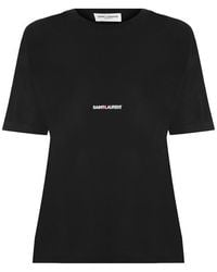 Saint Laurent - Rive Gauche T-shirt - Lyst