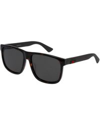 Gucci - Gg0010 Rectangle-frame Sunglasses - Lyst