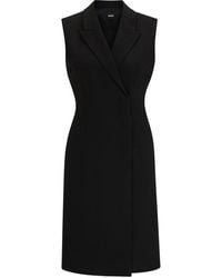 BOSS - Dekava 10246618 01 Wrap Dress - Lyst