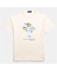 Polo Ralph Lauren - Custom Slim Fit Polo Bear Jersey T-Shirt - Lyst