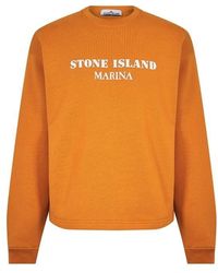 Stone Island Marina - Marina Fleece Sweatshirt - Lyst