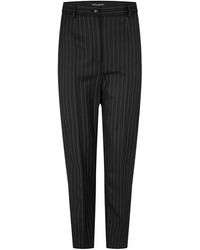 Dolce & Gabbana - Stripe Tailored Trouser - Lyst