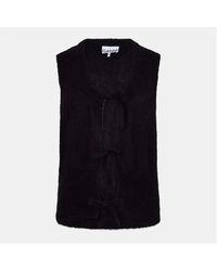 Ganni - Mohair Sweater Vest - Lyst