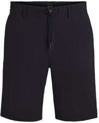 BOSS - Hbo Chino Seer Tapered Shorts - Lyst