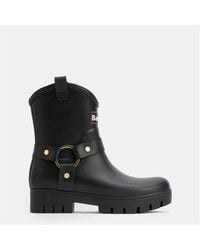 Barbour - Western-Style Short Wellington Boots - Lyst