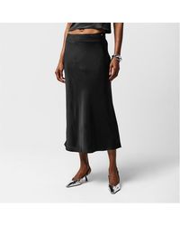 BOSS - C Visos Midi Skirt - Lyst