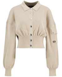 Barbour - Gigi Knitted Bomber - Lyst