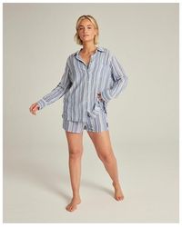Nudea - Pj Shirt Organic Cotton Gauze - Lyst
