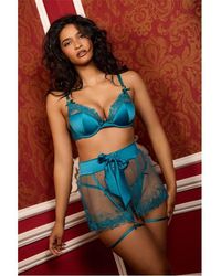 Playful Promises - Mariposa Butterfly Embroidery Bra - Lyst