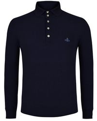 Vivienne Westwood - Plain Cotton Polo Shirt - Lyst
