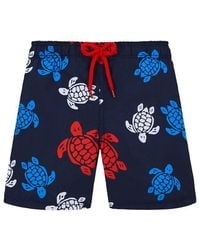 Vilebrequin - Swim Shorts Ronde Des Tortues Multicolore Junior - Lyst