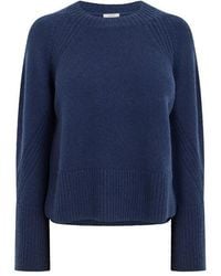 JOSEPH - Maple Knitted Crew Neck Jumper - Lyst