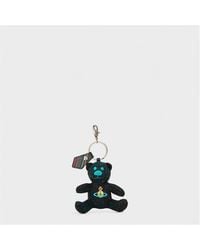 Vivienne Westwood - Viv Teddy Bear Metal Keyring - Lyst