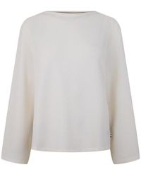 BOSS - Waffle Cotton Long Sleeve Relaxed Fit Pyjama Top - Lyst