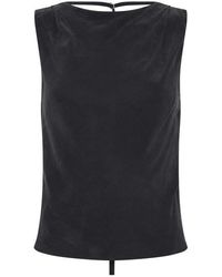St. Agni - Draped Cowl Vest - Lyst