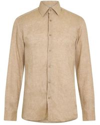 BOSS - H Hank Kent Long Sleeve Oxford Shirt - Lyst