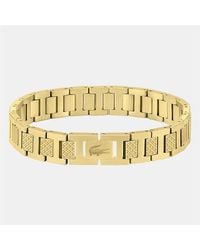 Lacoste - Metropole Metal Link Bracelet - Lyst