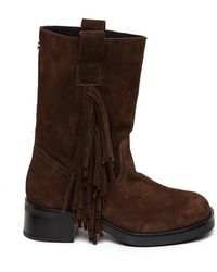 Steve Madden - Benedict Biker Boots - Lyst