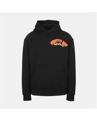 PRETTY BOY UGLY WORLD - Fire Cotton Long Sleeve Oversized Fit Hoodie - Lyst