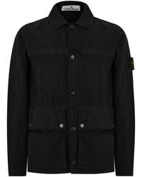 Stone Island - Crinkle Reps Down Jacket - Lyst