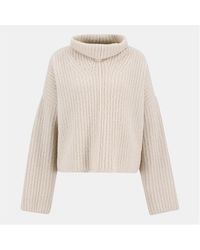 Barbour - Imelda Knitted Turtle Neck Jumper - Lyst