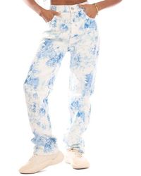 BOSS - Straight-Fit Cropped Jeans - Lyst