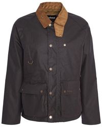 Barbour - Utility Spey Waxed Jacket - Lyst