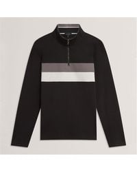 Ted Baker - 1/4 Zip Fleece - Lyst