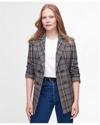 Barbour - Norma Double-breasted Blazer - Lyst