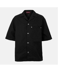 Gucci - Gg Denim Short-Sleeved Shirt - Lyst