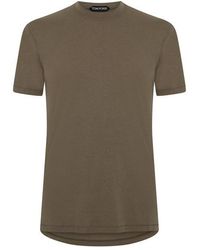 Tom Ford - Short Sleeve Logo T Shirt - Lyst