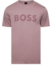BOSS - Thinking 1 Logo T Shirt - Lyst
