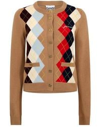 Ganni - Cardigan - Lyst